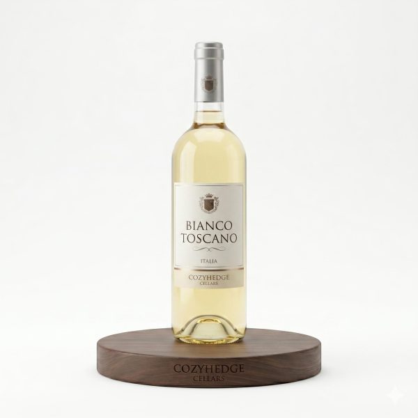 CozyHedge Cellars Toscana IGT Italian Dry White Wine, 0.75L, 12% ABV