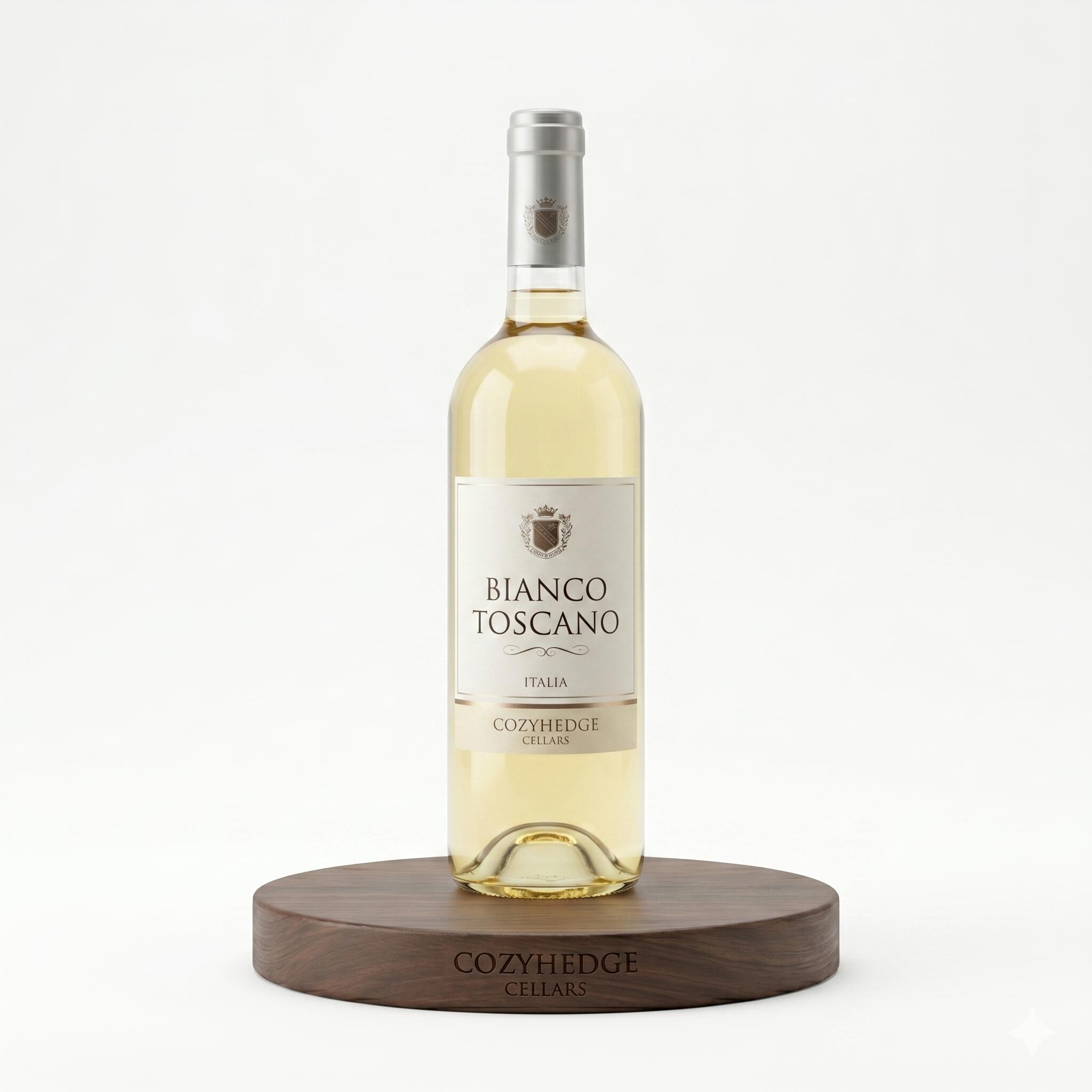CozyHedge Cellars Toscana IGT Italian Dry White Wine, 0.75L, 12% ABV