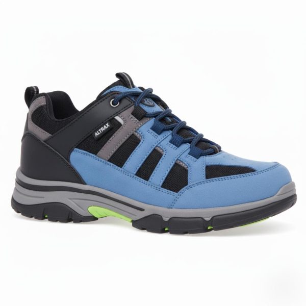 The Alpine Trailblazer All-Weather Performance Trekking Shoe, Water-Resistant Suede & Mesh