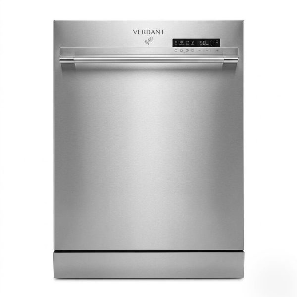 VERDANT AquaEco 14-Place Setting Dishwasher, A+++ Energy Rating, AquaPulse Technology, 44dB Ultra-Quiet
