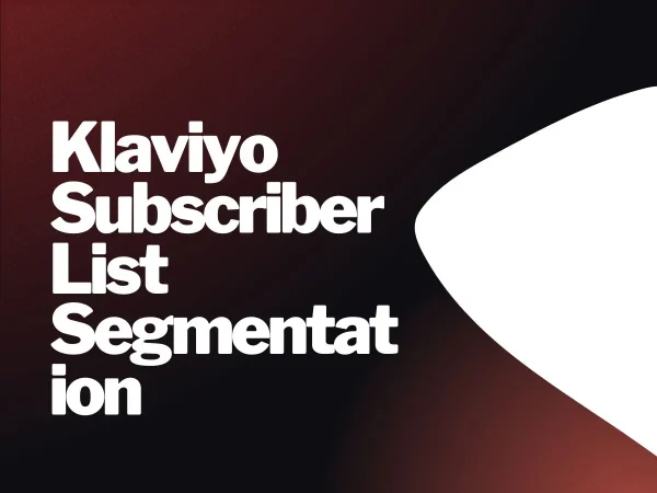 Klaviyo Subscriber List Segmentation